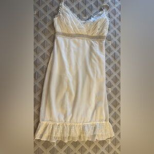 Nemo Elegant white mini dress size M
